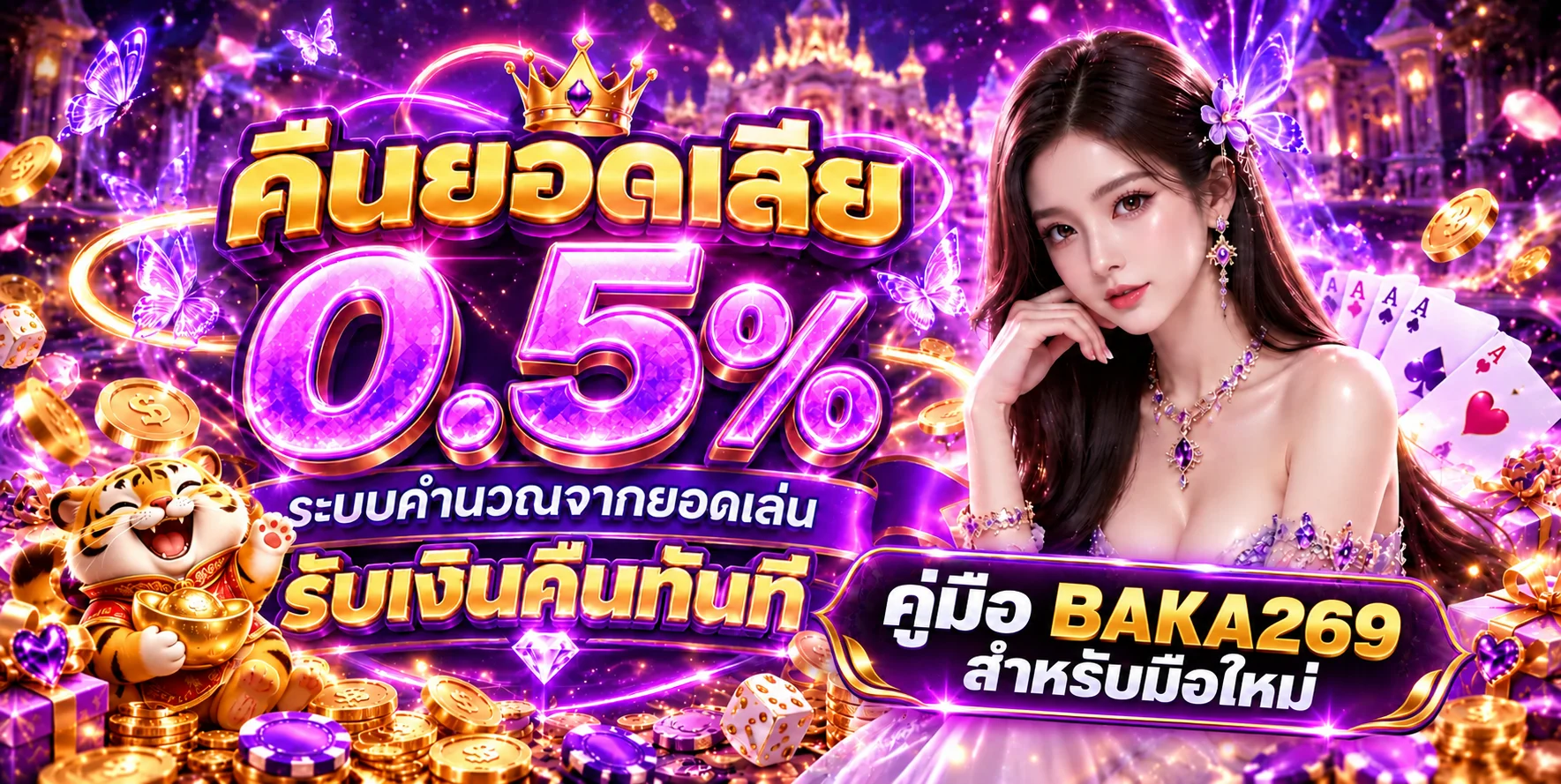 BAKA269 คู่มือมือใหม่ สมัคร ทดลองเล่น และวางงบ